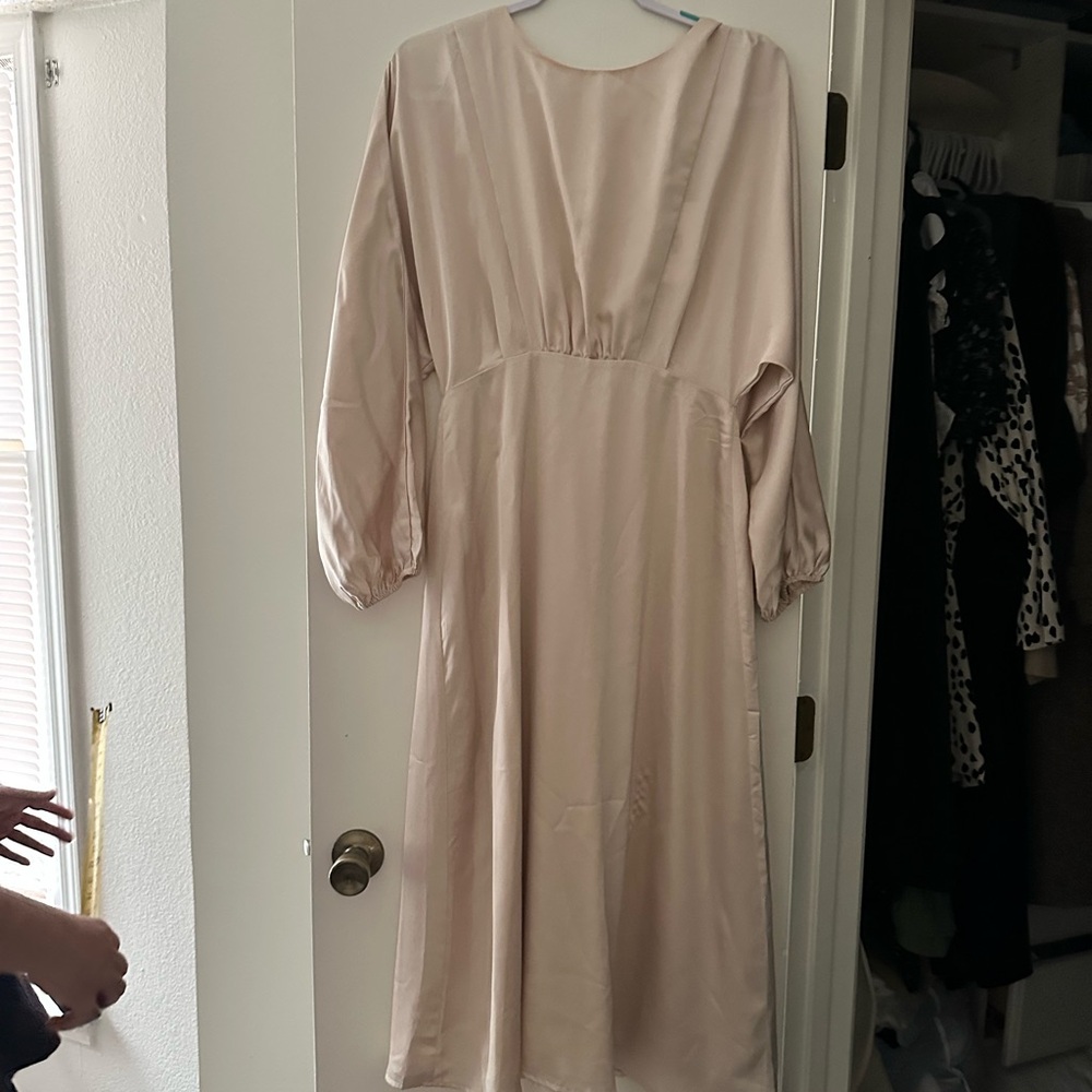 Satin dress